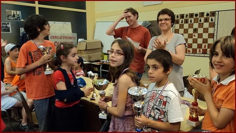 Séance de jeu libre au Cercle d'Échecs de Sélestat